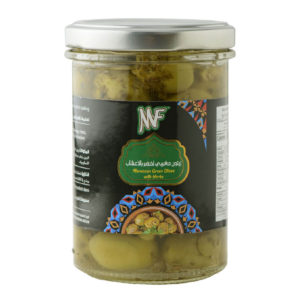 MF Moroccan Green Olives With Herbs 215g